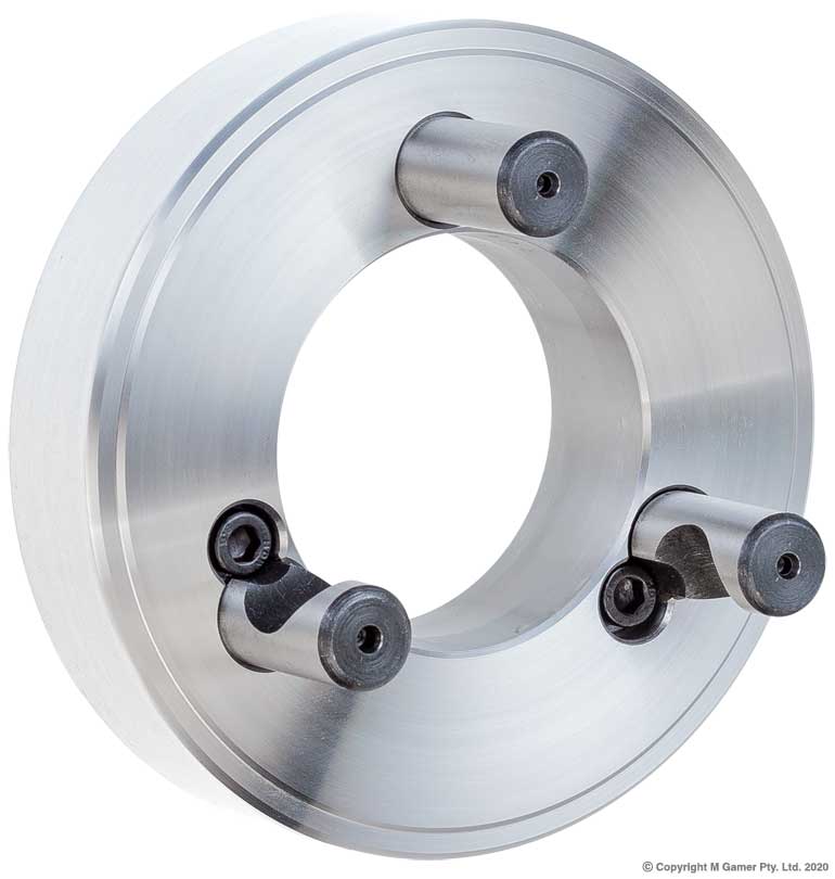125mm D4 3 Pin Back Plate